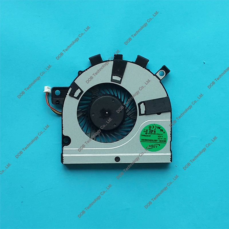 CPU cooling fan for Toshiba Satellite E45T Fan E45t-A4200 E55T-A5320 notebook fan AB07505HX060300 DC28000DTA0 Cooler fan