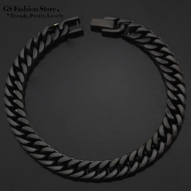 Dolaime 2025 New Cool Men Bracelet Jewelry Link Chain Stainless Steel Bracelet Women Fashion Party Christmas Gift GB710