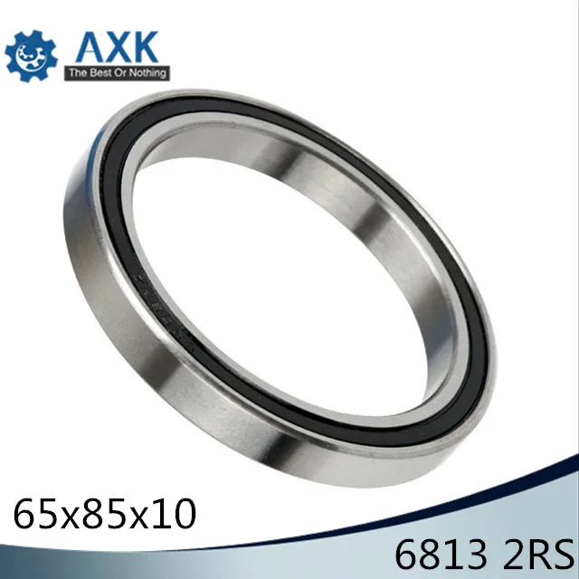 6813 2RS ABEC-1 (4PCS)  65x85x10MM  Metric Thin Section Bearings 61813RS 6813RS