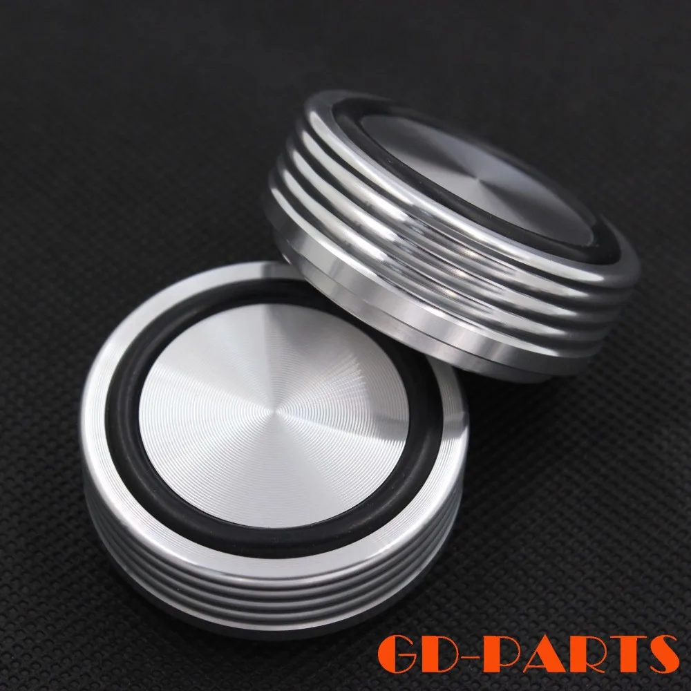 44mm 17mm CNC Machined Solid Aluminum Amplifier Speaker Isolation Foot Feet Damper Turntable CD Computer Chassis Stand Pad Leg