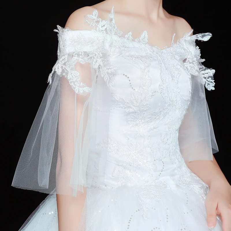 Wedding Dresses Bride New Style Dresses Lace Up Wedding Dress Style Flral Dresses Ball Gowns