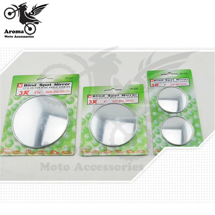 Breed Gezichtsveld Moto Bolle Spiegel Extra Auto Stijl Moto Rbike Accessoires Auto Spiegels Auxiliary Moto Rcycle Achteruitkijkspiegel