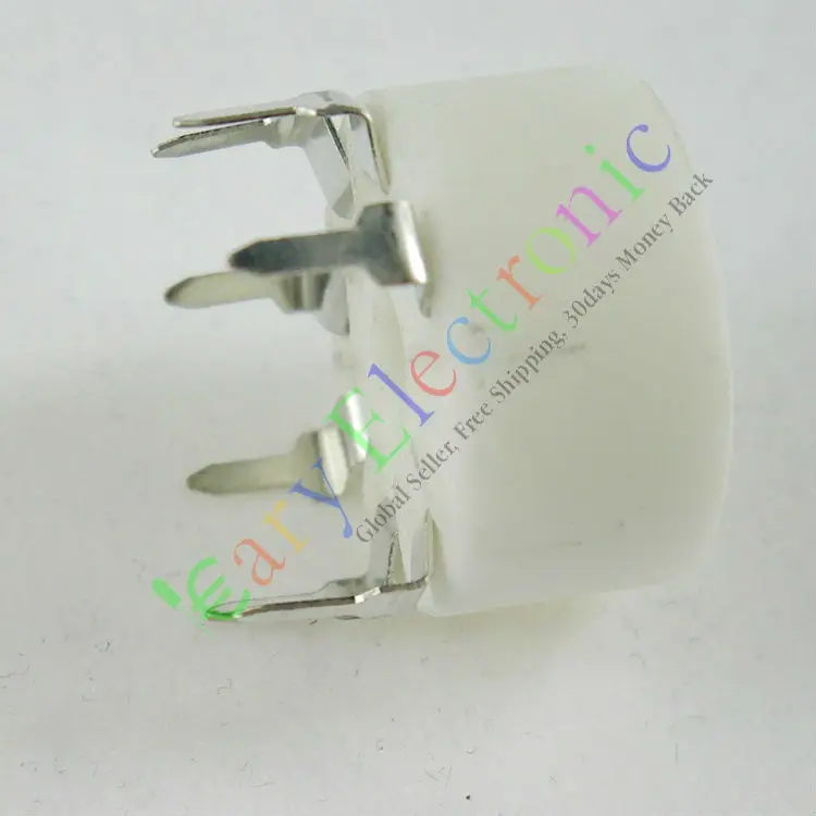 الجملة والتجزئة 16 قطعة صغيرة 7pin السيراميك فراغ أنبوب مآخذ صمام قاعدة B7G 6AU6 EF95 6C4 6X4 6066 شحن مجاني