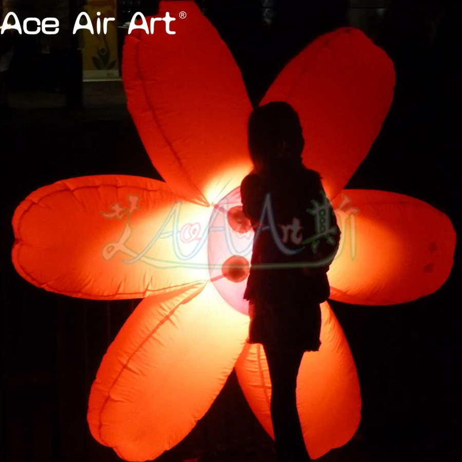 

Nice Yellow Daisy Flower Cold Balloon Pop Up Marguerite/Chrysanthemum Flower Model Can Hang-up for Stage Shows