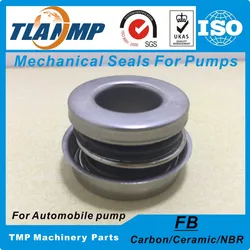 Sellos mecánicos TLANMP para bombas de agua automotrices, FB-16 , FB-16L , FB-16B, FB-16LD, tamaño del eje, 16mm