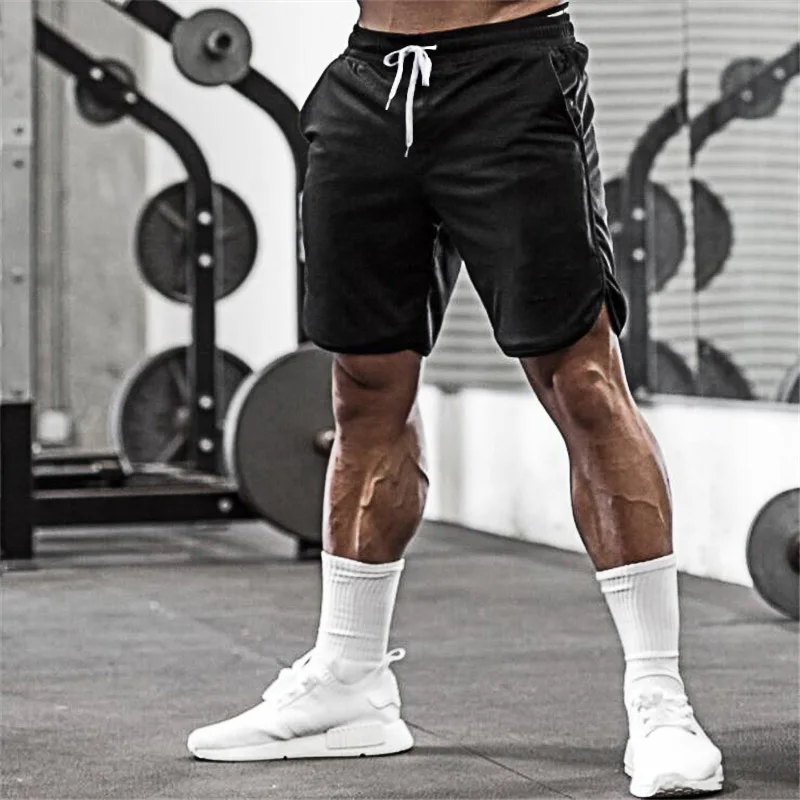 Summer Running Shorts Men Fitness slim fit Gym Shorts Cotton Sport Shorts Workout Jogging Rashgard Training Exercise Sweatpants