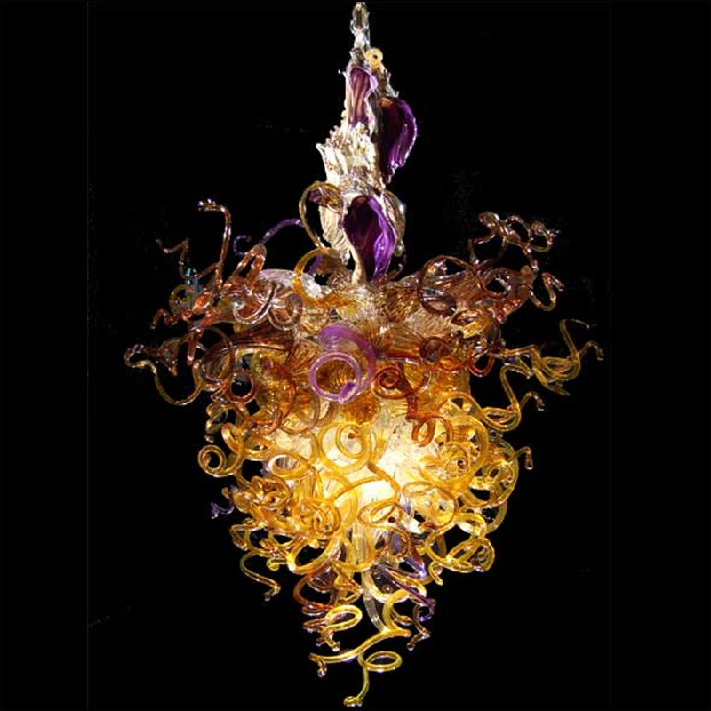 

Murano Glass Chandeliers Art Deco 100% Mouth Blown Borosilicate Luxury Hand Blown Glass Chandelier Light for Sale