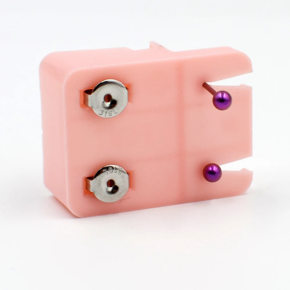 G23 Titanium Prevent Allergy Charming Dolphin Mishu Medical Ear Stud Disposable EO Sterile Piercing Stud  Body Piercing Jewelry