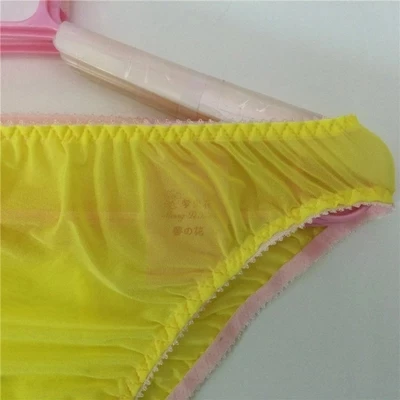 New Sexy Men Underwear Men  Gay Sexy Transparent Thin Gauze Waist Briefs Factory wholesale Underwear Men Briefs