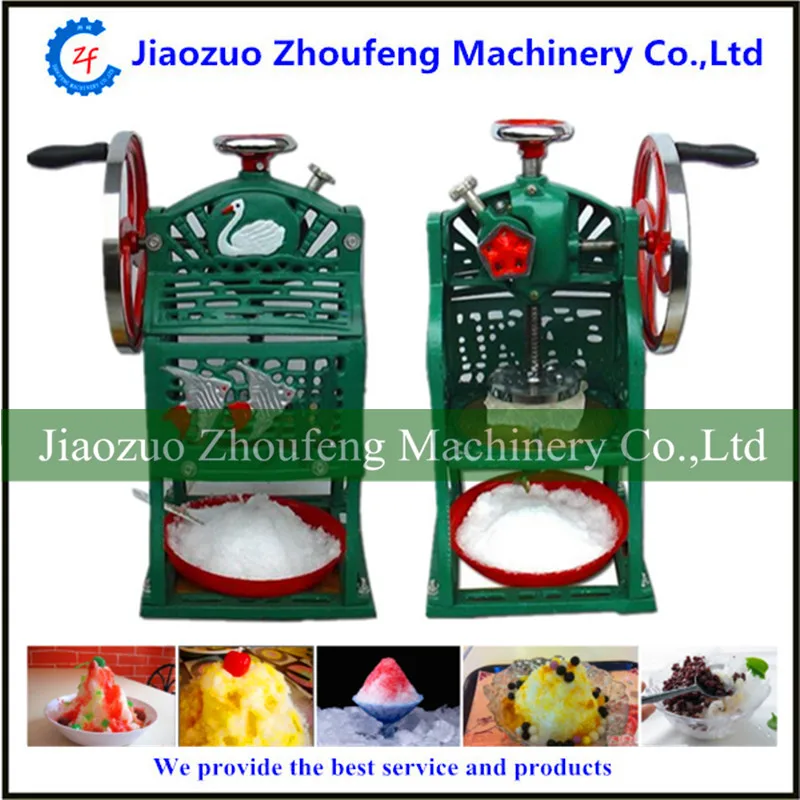 

Snow ice shaver machine manual commercial shaved ice machine ZF