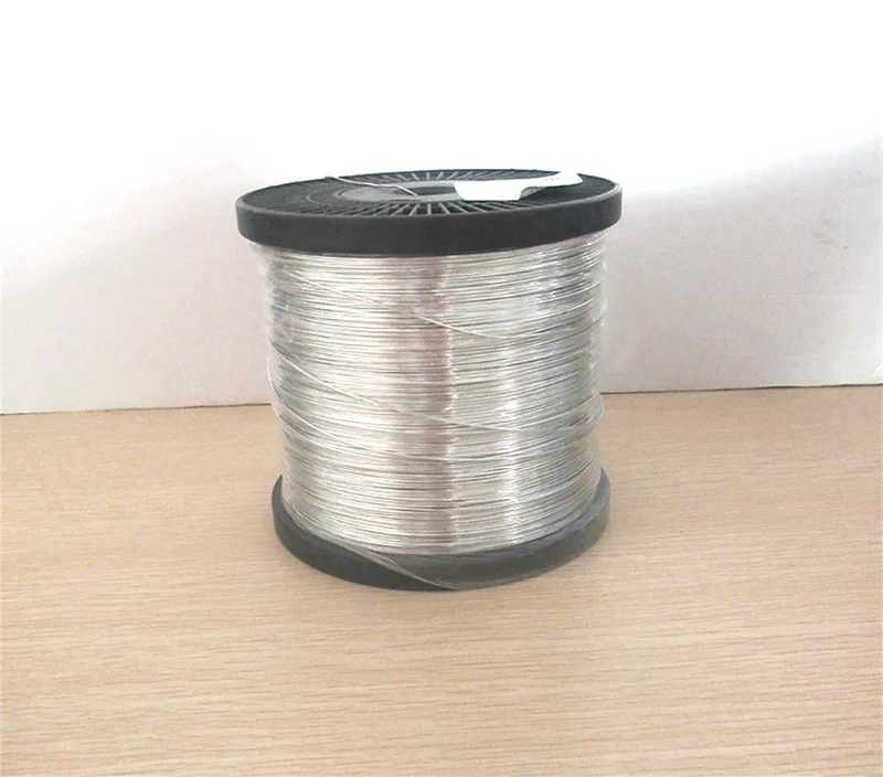 Environmental tin copper wire 0.45/0.5/0.6/0.8/1.0/1.2/1.5/1.8/2.0/2.5/3.0mm Tinned Copper Jumper wire naked copper wire for PCB