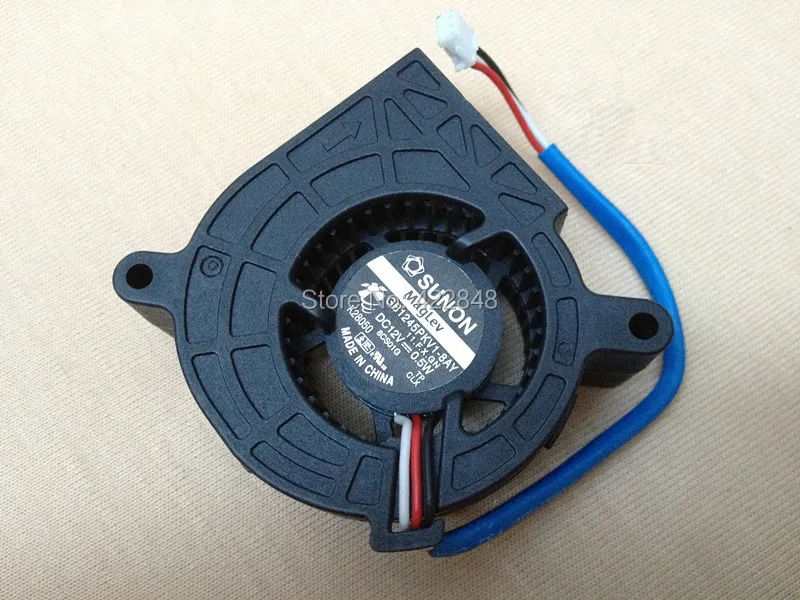 

New and Original SUNON GB1245PKV1-8AY 45*45*20mm 12V 0.5W 4520 cooling fan for hitachi projectors