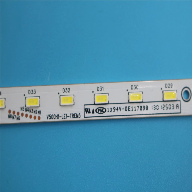 

1 PCS LED backlight V500H1-LE1-TREM3 56LED 620MM for LED50R5100DE V500HK1-LS5