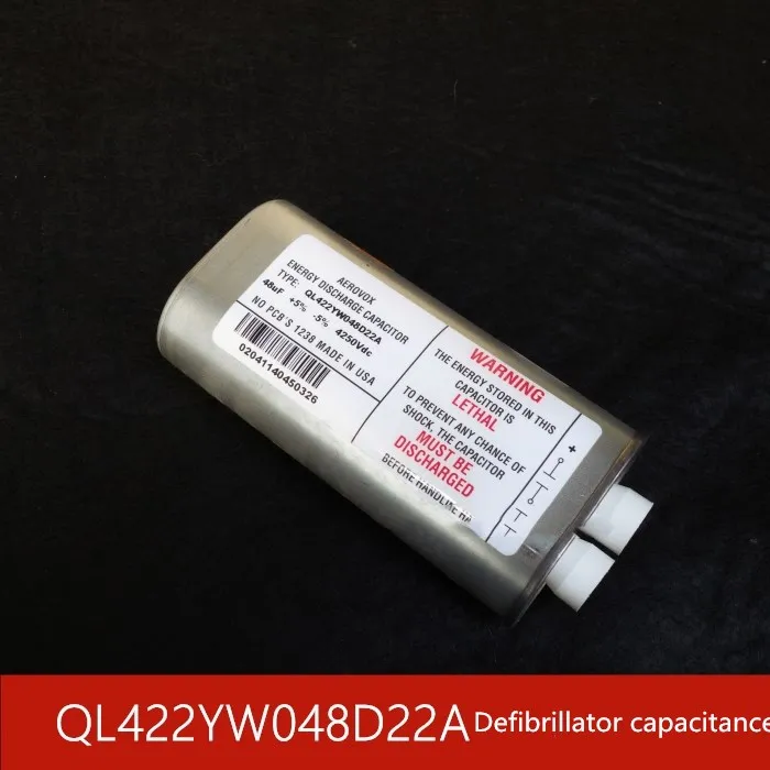 For Pu Mei Kang Defibrillator QL422YW048D22A 48uF 4250VDc High Voltage Capacitor