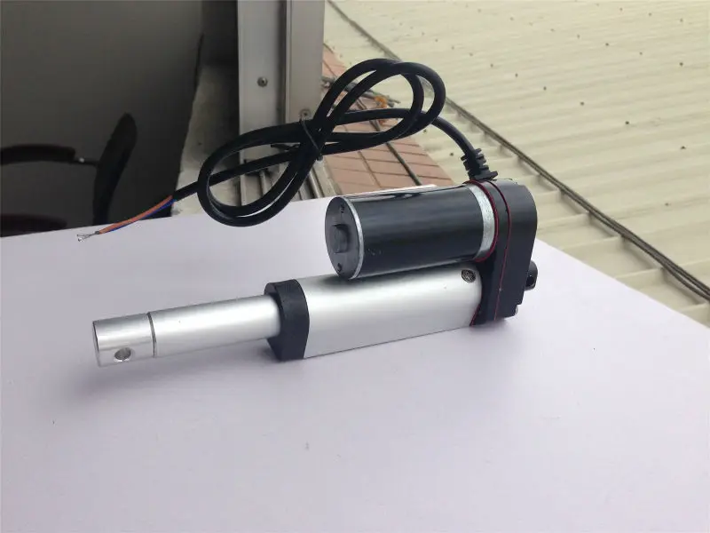 Heavy Duty Linear Actuator 50mm Stroke 2'' 10mm/s DC 24V Max Load 330lbs 150kgs for Stage Machinery