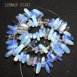 12-18 mm Stick Shape Opal Natural Stone Materials Stick Shape Gems Loose Beads Strand 15