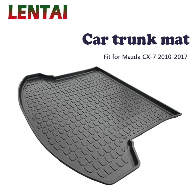 

EALEN 1PC rear trunk Cargo mat For Mazda CX-7 2010 2011 2012 2013 2014 2015 2016 2017 Boot Liner Tray Anti-slip mat Accessories