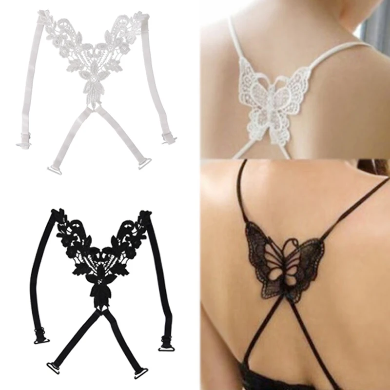 

Bra Straps Decorate Sexy Strap Women Bra Part New Sexy Underwear Cross Back Butterfly Bra Shoulder Strap Accessory