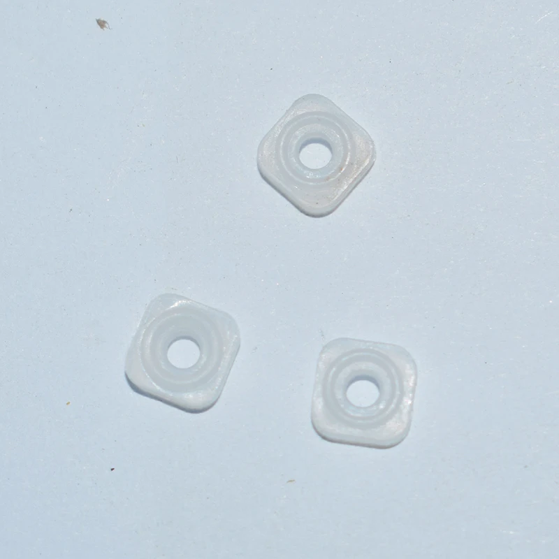 10/100pc 6x6mm soft rubber motor leakage water gasket dron rc car plane robot kids toys for boys diy baby accessories montessori