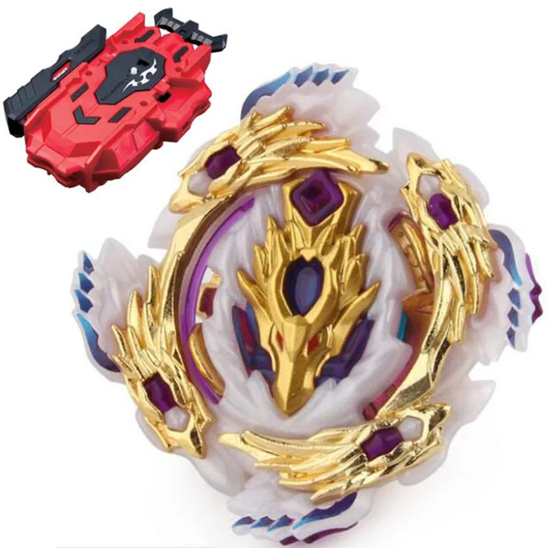  Spinning Top Edition BLACK GOLD Bloody Longinus / Luinor BOOSTER   B-110 Kids Toy Top LR RedLauncher