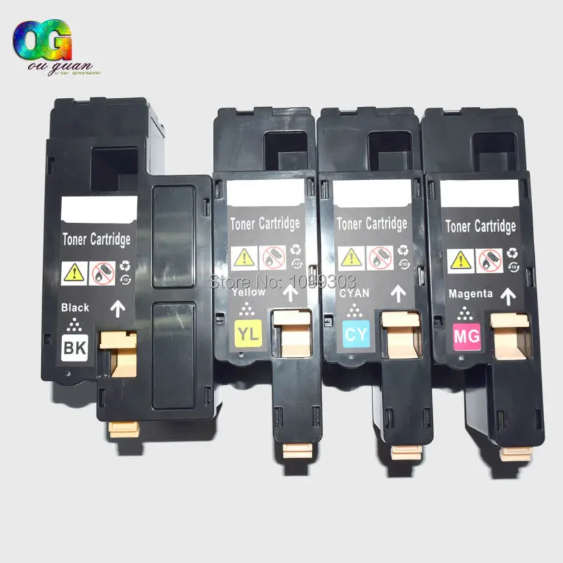 

4 NEW Compatible Black Color C1660 Toner Cartridge Set For DELL C1660dn Printer