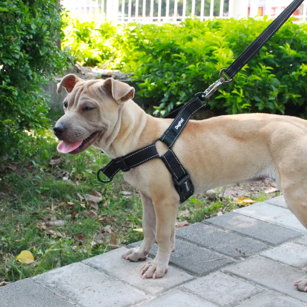 No-Pull Dog harness Easy On/Off Pet Harness vest walking running Quick Fit Reflective for Medium and Large Dogs Training