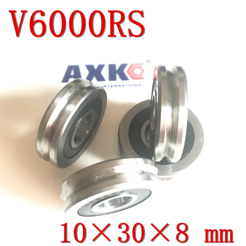 2023 Free Shipping V6000zz V6000  V6200zz F6000zz S6000zz V6202ZZ  V Groove Pulley Ball Bearings Track Guide Roller