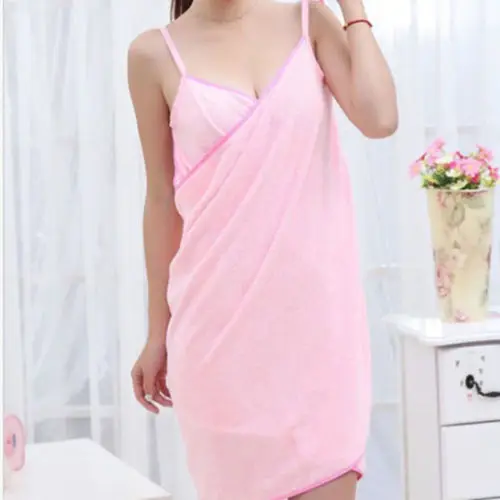 Women Bathing Robes Wearable Towel Dress Girls Women Womens Lady Fast Drying Beach Spa Magical Nightwear Sleeping Shirts Clothes