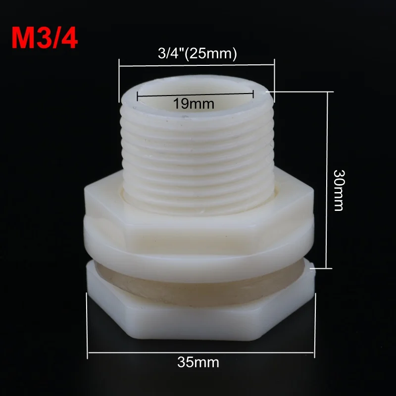 ABS ID 20mm 25mm 32mm złącze ryby zbiornik spustowy akcesoria do rur złącza akwariowe złącza rur hydraulicznych 1/2 cala 3/4 \