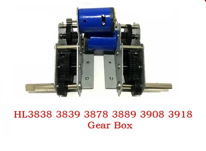 henglong 3839 3839-1 1/16 USA M41A3 "Walking Bulldog" RC czołg Części do modernizacji metalowa piasta koła zestaw / stalowa skrzynia biegów / metalowa gąsienica