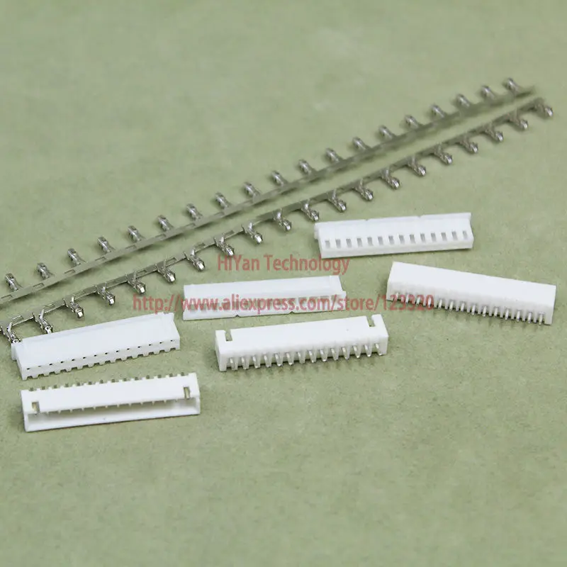 (50sets/lot) connector XH2.54 14Pin 180degrees Pitch:2.54MM 0.1inch  Pin Header + Terminal + Housing XH2.54-14P