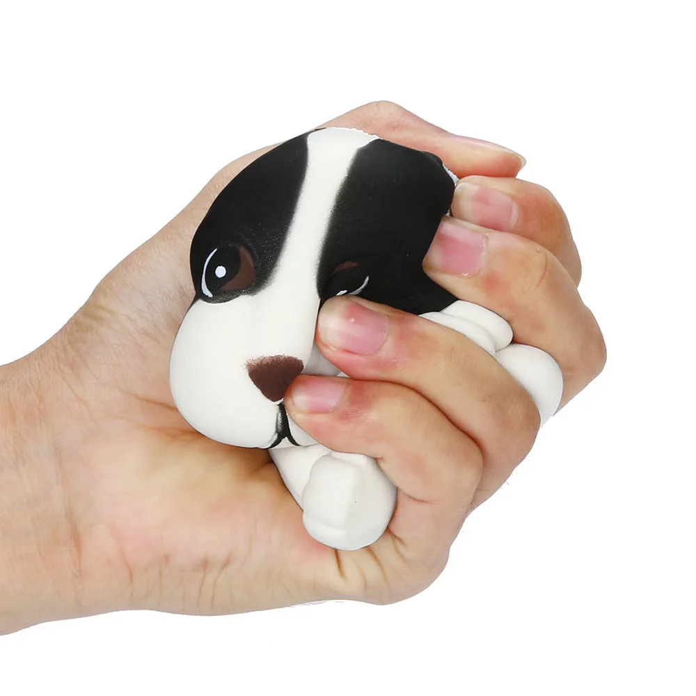 New Lovely Animal Dog Slow Rebound Cartoon Pressure Releaser for Pressure Reducing Toys Simulated by Extruding Viscous Paste