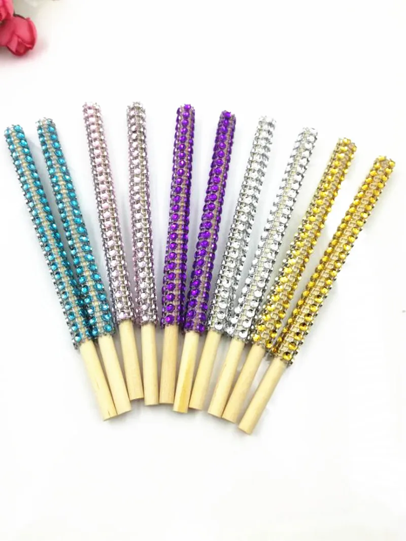 Strass Candy Apple varas, prata, dourado, rosa, roxo, Bling, novo, 20pcs