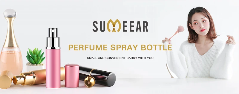 50 Teile/los 5 ml Tragbare Mini Aluminium Nachfüllbare Parfüm Flasche Mit Spray Leere Kosmetische Behälter Mit Zerstäuber Für Reisenden – Detail 1