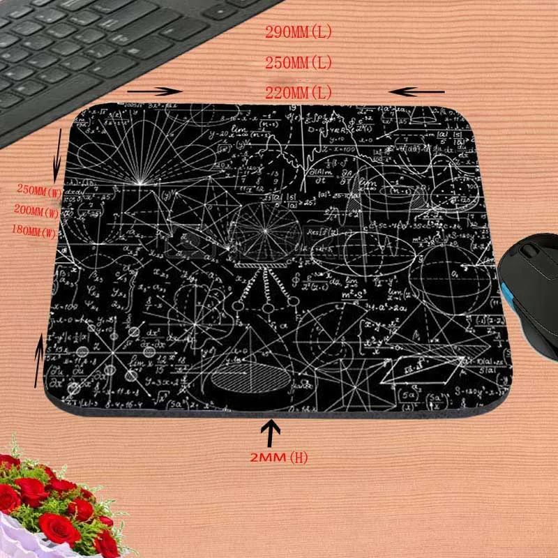 Chemical symbol mouse pad Experiment Dropshipping Mice Gaming Cool 250X290/180X220MM Mouse Pads Desk Pad Keyboards Accessories