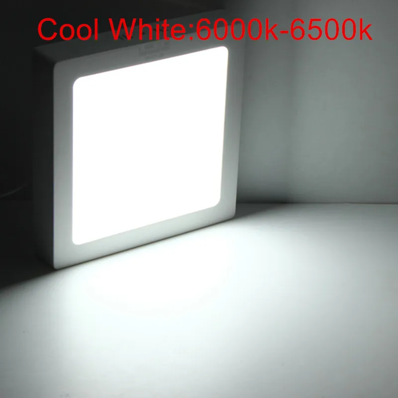 9W/15W/25W Round/Square Led Panel Light Surface Mounted Downlight lighting Led ceiling down AC 110V 220V + LED Driver