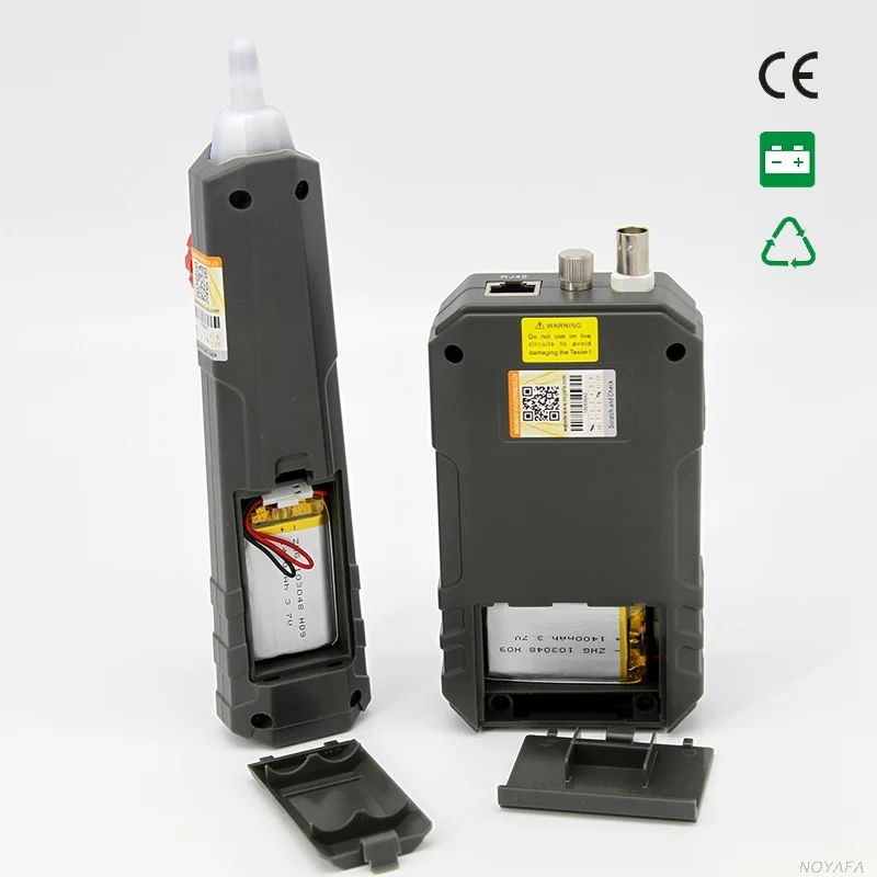 LCD Wire tracker Cable Tracer  RJ45 BNC Coaxial Cable Length Tester Cable Fault Locator VFL UTP STP RJ45 Cat5 CAT6