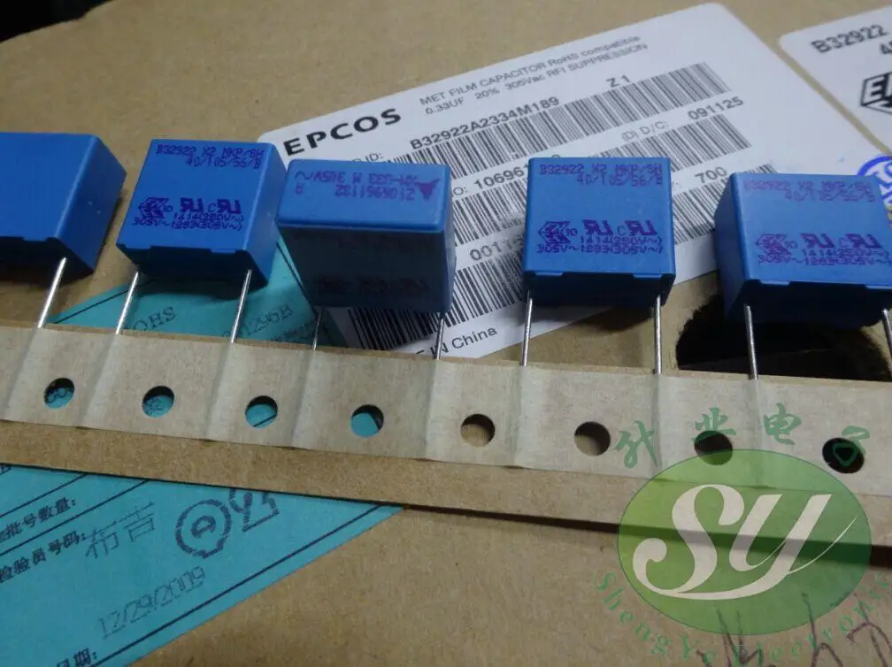 2019 hot sale 20PCS/50PCS EPCOS 0.33uf/305v 330nf u33 334 new thin film capacitors B32922A2334M free shipping