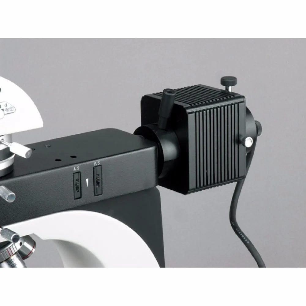 EPI Trinocular Infinity Polarizing Microscope-AmScope Supplies 50X-1250X EPI Infinity Polarizing Microscope + 5MP Digital Camera