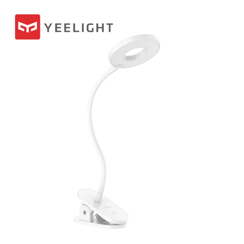 Yeelight Mini LED Clip Lamp USB Rechargeable 3 modes 5W 360Degrees Adjustable Desk Table Lamp for Xiaomi smart home