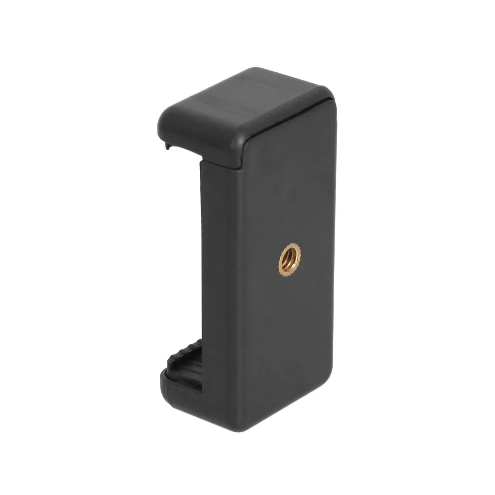 Soporte de abrazadera de Clip ajustable para teléfono inteligente, palo de Selfie, soporte extensible tipo E para trípode