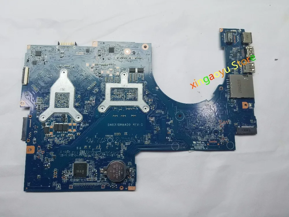 For HP For PAVILION 17-AB 17-W series laptop motherboard DAG37DMBAD0 G37D 915467-601 motherboard w/ 1050 4GB SR32Q i7-7700HQ