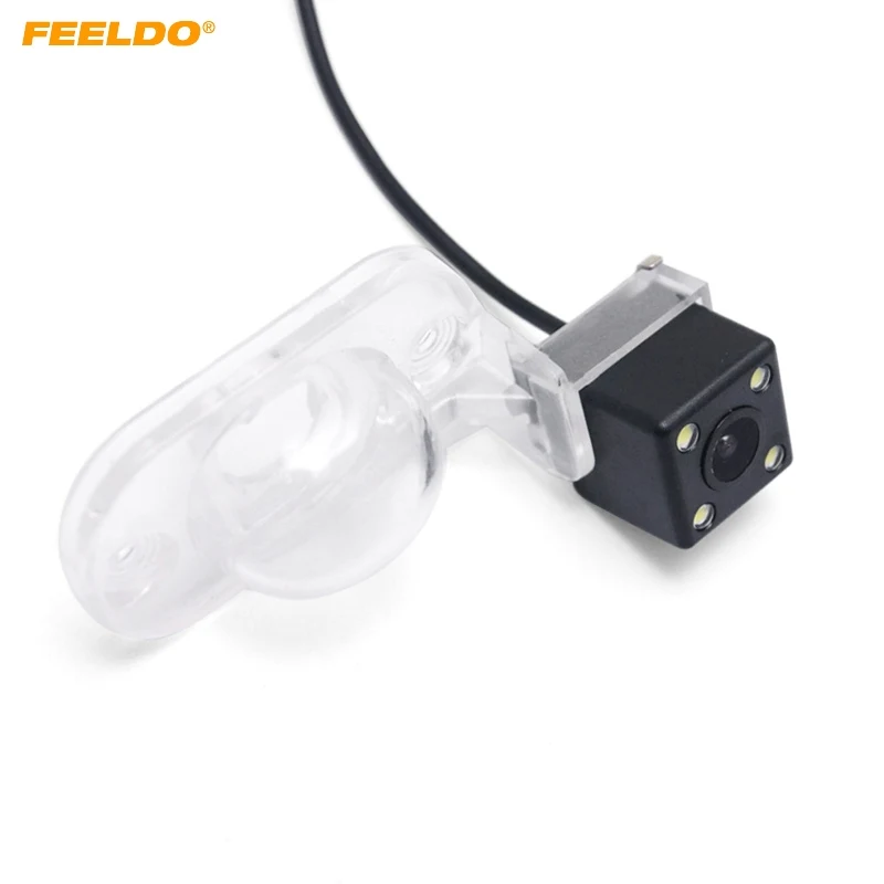 

FEELDO 1PC Special Car Backup Rear View Camera With LED Light For JAC REFINE Reverse Parking Camera #FD-4026