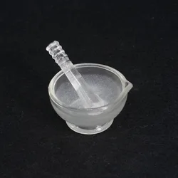 1Pc 60-150mm I.D Apothecary Solid Glass Pestle and Mortars Bowl Set Grinding Mill Lab Supplies Medicine Grinding Tool