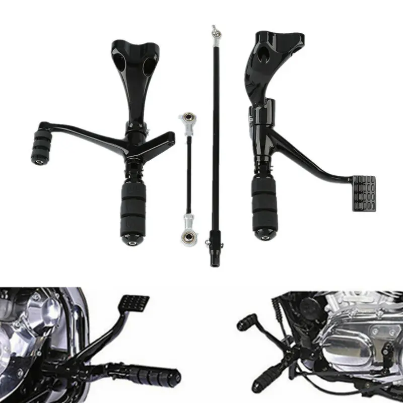 

Motorcycle Foot pegs Forward Control Kit For Harley Sportster XL 883 XL1200 Iron 883 XL883N SuperLow Forty Eight 72 2014-2023 18