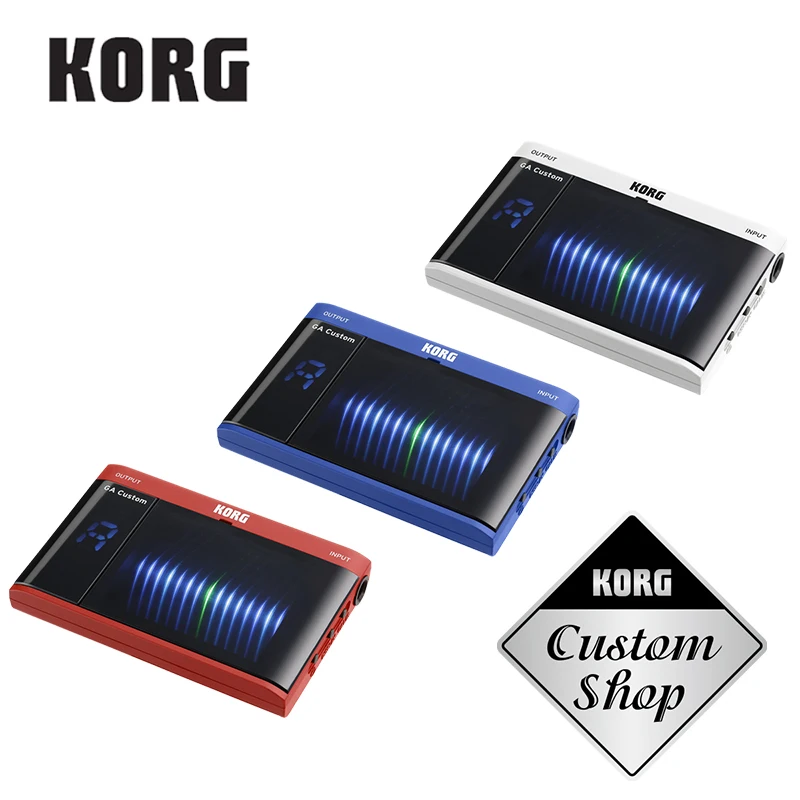 Korg GA Custom Chromatic Guitar/Bass Tuner with 3D Visual Meter Display