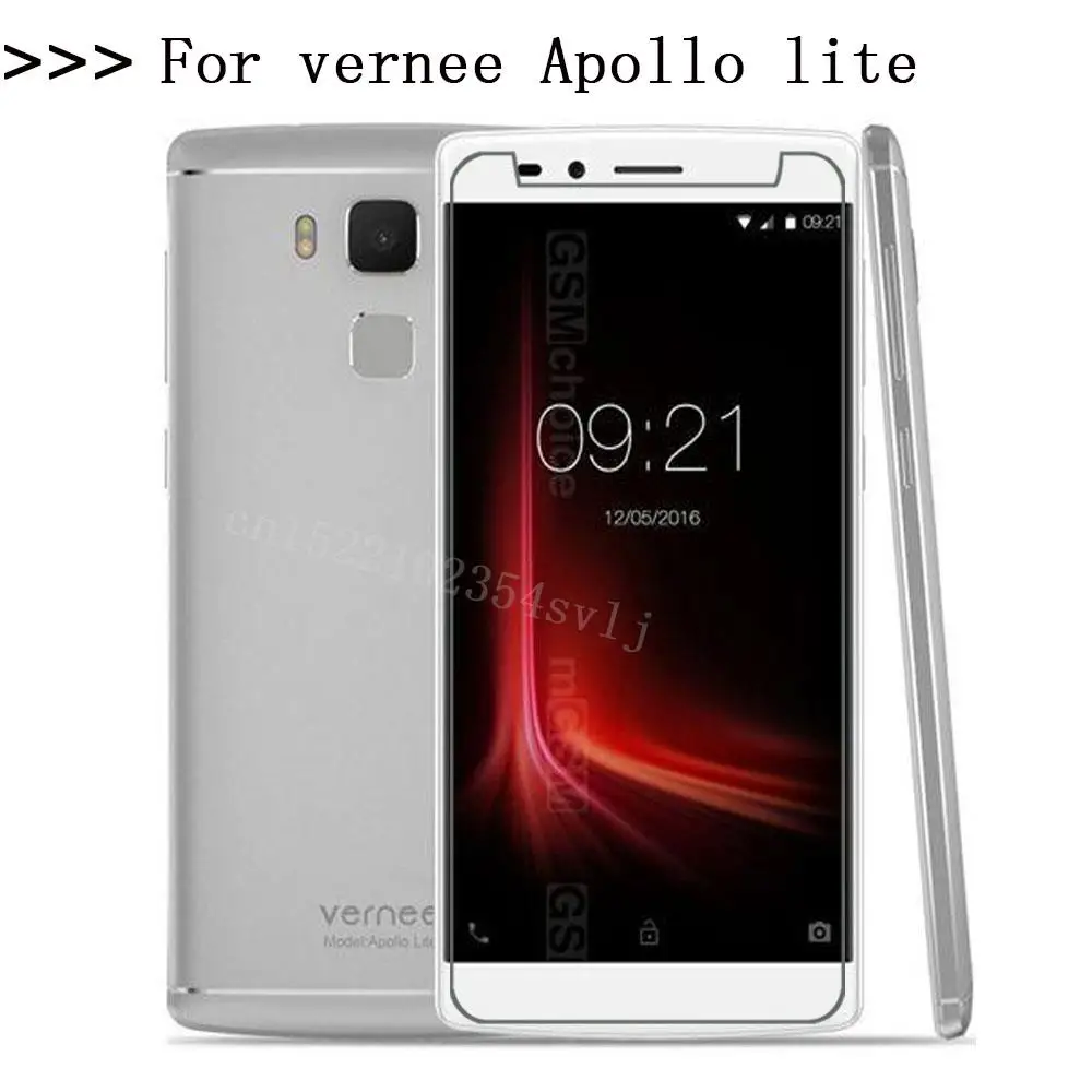 Закаленное стекло для смартфона Vernee Apollo lite 9H, Взрывозащищенная защитная пленка для экрана телефона 55 дюймов