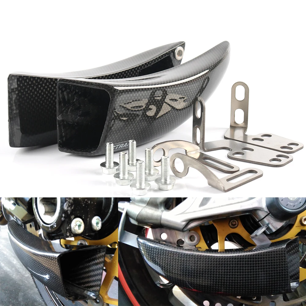 Air Ducts Brake Cooling Mounting kit  For SUZUKI Hayabusa GSX1300R 2008-2019，B-KING GSX1300BK 2008-2009 Full Carbon fiber