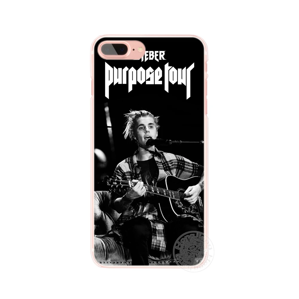 HAMEINUO Justin Bieber purpose tour cell phone Cover case for iphone 4 4s 5 5s SE 5c 6 6s 7 8 X plus image 2
