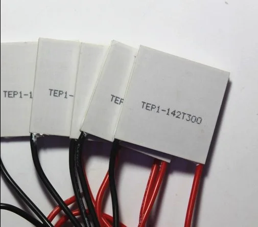 2pcs Thermoelectric module TEP1-142T300 ceramic semiconductor 40*40MM Semiconductor thermoelectric sheet